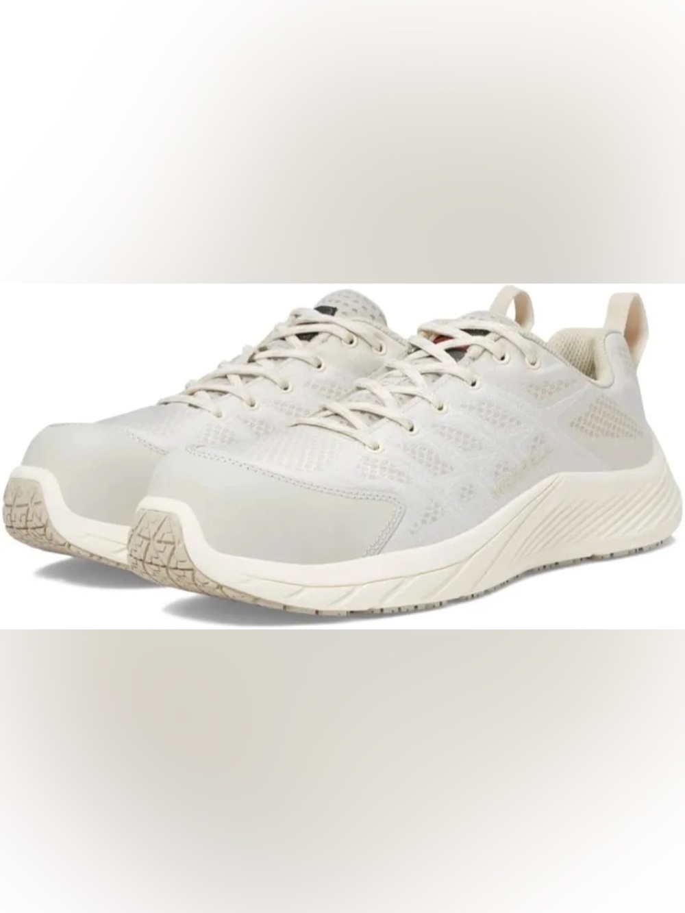Merrell Moab Flight CF Carbon Fiber Safety Toe Work Shoes Beige Womens 8